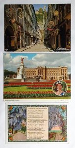 Vintage Postcard Lot of 16 European Interest Sites Color and Black/White RPPC