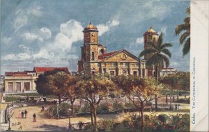 Tucks Postcard The Cathedral in Cardenas Cuba