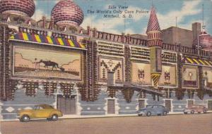 Side View The World's Only Corn Palace Mitchell South Datoka 1955