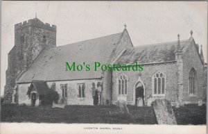 Sussex Postcard - Laughton Church RS33046