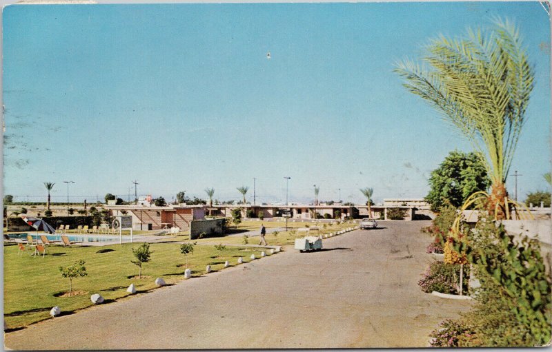 Yuma Arizona Washyuma Motor Hotel Vintage Postcard H17 *as is