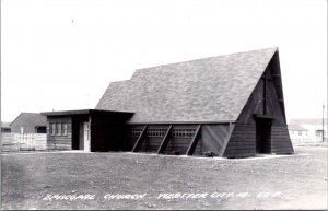 Real Photo Postcard Episcopal Church in Webster City, Iowa