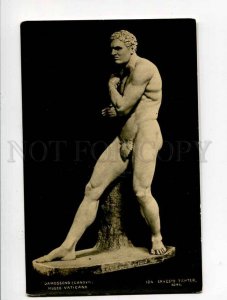 3052661 Nude Man Wrestler Canova Vintage Photo