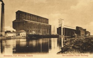 canada, FORT WILLIAM, Ontario, Elevators (1910s) On Canadian Pacific Railway