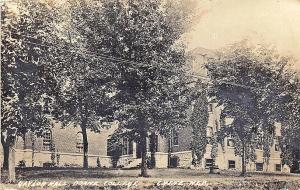 Crete NE Gaylor Hall Doane College RPPC Postcard