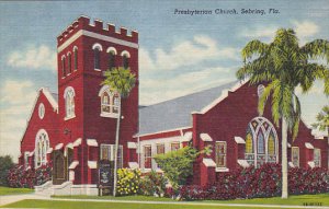 Presbyterian Church Sebring Florida Curteich