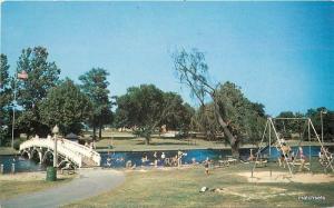 1950s Children's Playground Municpal Park Salisbury Maryland Tingle 1687