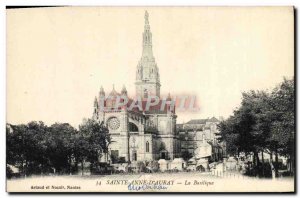 Old Postcard Sainte Anne D & # 39Auray The Baslique