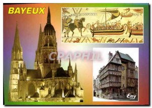 Modern Postcard Lisieux La Cathedrale Notre Dame eleventh and nineteenth century