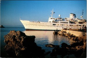 Nyman & Schultz Classical Cruises Ship PM 1991 Sweden Postcard