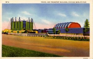IL - Chicago. 1933 World's Fair-Century of Progress. Travel & Transport Building