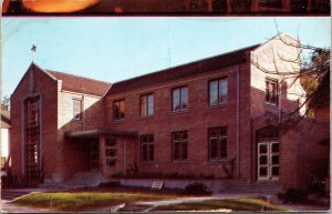 Catholic Student Center Iowa State Colleg Ames IA Postcard VTG UNP Dexter Miscut 