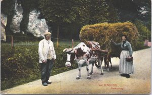 Netherlands Valkenburg Plenkertweg Vintage Postcard 09.06