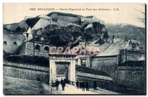 Briancon - Pigneroi Gate and Fort du Chateau - Old Postcard