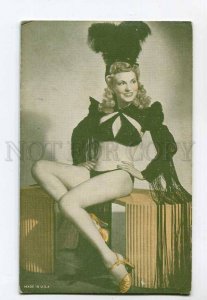 286264 MUTOSCOPE Pin-Up Girl ACTRESS VAUDEVILLE Vintage card