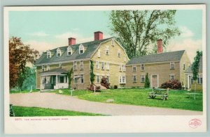 Sudbury MA~Longfellow's Wayside Inn~Storm Cellar Doors~1901 Detroit Pub Co #5571