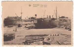 Netherlands; Antwerp, Vessels Inc Wilstar In Drydocks PPC, Unused, c 30's 