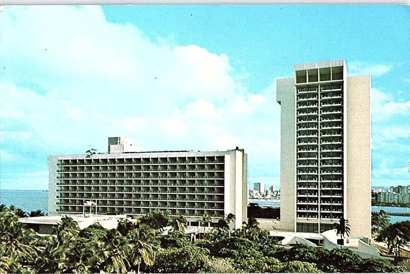 Postcard TOWER SCENE San Juan Puerto Rico PR AI9777