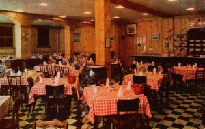 Portland, Maine - Boone's Restaurant's Main Dining Room - 1950s