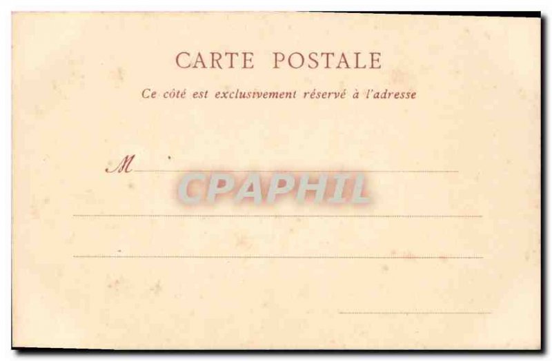 Old Postcard Chartres Cathedrale the Flecbes