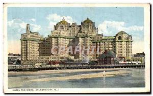 Postcard Old Traymore Hotel in Atlantic City