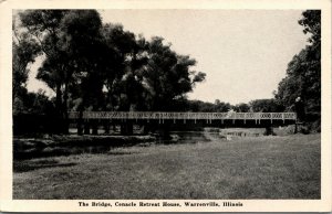 Vintage The Bridge Cenacle Retreat House Warrenville Illinois IL Postcard