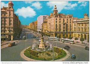 Spain Zaragoza Deputation and Independence Avenue