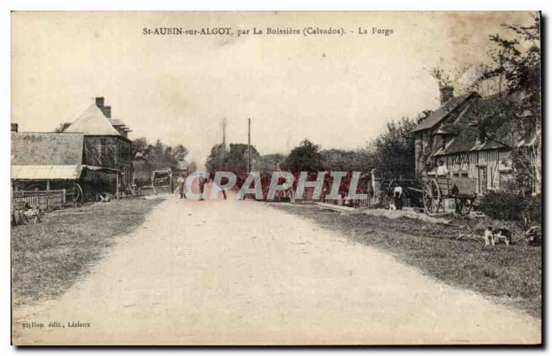 Postcard Old St Aubin sur Algot La Boissiere La Forge