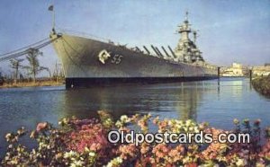 USS North Carolina, Wilmington, North Carolina, NC USA Military Battleship Un...