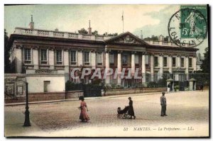 Old Postcard Prefecture Nantes