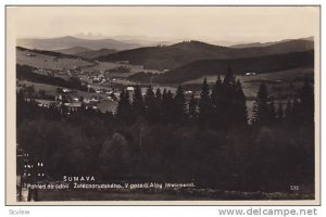 RP: Šumava, Czech Republic , 20-30s, Pohled do udolf Zeleznorudskeno. V poza...