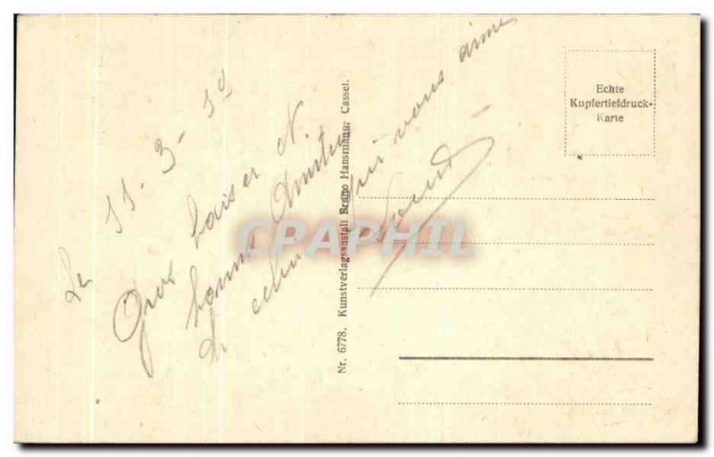 Old Postcard Wiesbaden Nerobergbahn