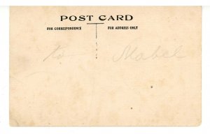 VT - Island Pond. Banner, Greeting