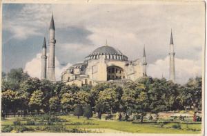 B80282 ayasofya mzesi istanbul turkey saint sophia museum  front/back image