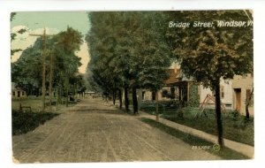 VT - Windsor. Bridge Street ca 1910