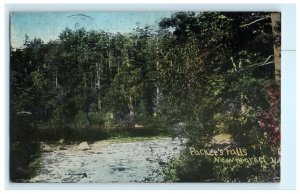 Packee's Falls New Market Durham NH New Hampshire Postcard (AU1)