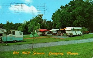 Lancaster, Pennsylvania - The Old Mill Stream Camping Manor - in 1975