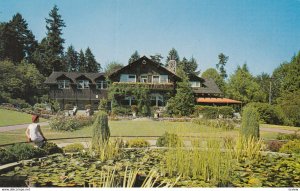 VANCOUVER , B.C. , Canada , 1950-60s ; Lily Pond & Pavilion , Stanley Park