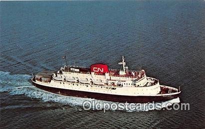 MV William Carson Port aux Basques, Newfoundland Ship Unused 