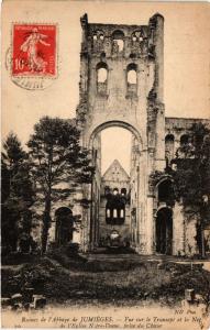 CPA Ruines de l'Abbaye de JUMIEGES-Vue sur le Transept et la Nef (269775)