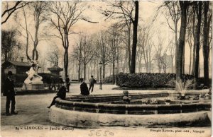 CPA LIMOGES Jardin d'Orsay (611176)