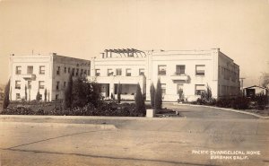 J84/ Burbank California Postcard RPPC c1920s Pacific Evangelical Home 233