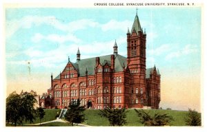 New York Syracuse Crouse College Syracuse University