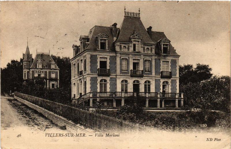 CPA VILLERS-sur-MER - Villa Mariani (475824)