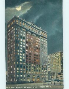 Divided-back BUILDING SCENE New York City NY AE8840