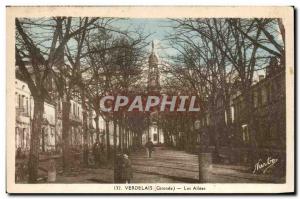 Verdelais Old Postcard The aisles