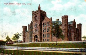 Iowa Sioux City High School 1908