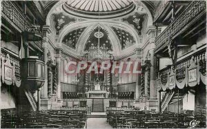 Postcard Modern Cambo les Bains Interior of the Church