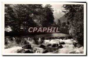 Old Postcard Luchon drop Pike