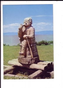 Sculptor, Wood Carving, Port Joli, Quebec, Canada Post Prestamped Matching